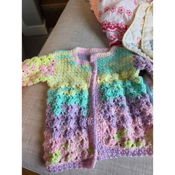 Vintage baby or doll clothes 7 peices total - Picture 7 of 10